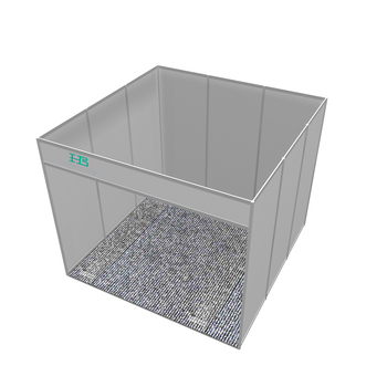 Hebang Modular System Display 8-Way Aluminum Profile Shell Scheme Booth ...