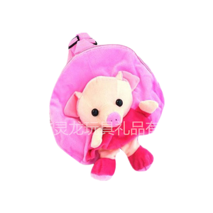 Suave felpa de dibujos animados Pretty <span class=keywords><strong>Minnie</strong></span> <span class=keywords><strong>Mouse</strong></span> Rosa niños <span class=keywords><strong>mochila</strong></span> - Product Image 1