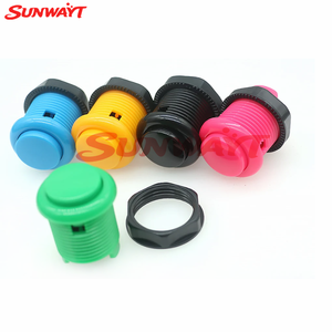 33mm Arcade Game Console Push Button Screw in Type 28mm Arcade Game Momentary Push Button <b>Switch</b> - Product Image 6