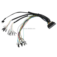 كابل شاحن بطارية رافعة شوكية كهربائية مخصص لموصل SBX SB EURO، 2AWG 4AWG، تيار عالي، مرن من PVC/النايلون