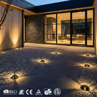 Produit promotionnel, éclairage LED encastré au sol, étanche IP67, en matériau PC, 2W, AC100-265V, luminaire encastré LED