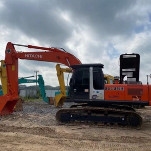 รถขุดไฮดรอลิกฮิตาชิ 210 มือสอง ปี 2022 ขนาด 21 ตัน ขายดี รถตักดินฮิตาชิ 210 สำหรับขาย - Product Image 2