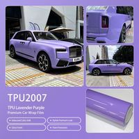 Film de protection PPF TPU violet Manta brillant, idéal pour tous les véhicules, hydrophobe, parfait pour les projets de wrapping personnalisés.