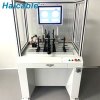 Machine d'équilibrage d'arbre de turbocompresseur HQ-16C, équilibreuse dynamique horizontale de rotor de turbocompresseur