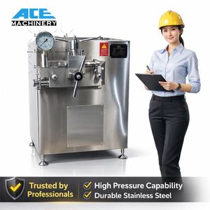 Ace Lab High Pressure Emulsifying Milk Homogenizer <b>Machine</b> With Motor and Pump Stainless Steel Industrial Use for Sale - Product Image 4