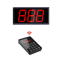 Système d'appel de gestion de file d'attente avec affichage numérique grand écran pour restaurant Pager