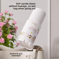 Goddess Double Drink Vacuum Thermos Cup Seri Bunga 316 Stainless Steel Kapasitas Besar Cangkir Kopi Portabel Hadiah Mobil
