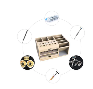 ToolGuide di Legno Scatola di Immagazzinaggio Cacciavite Pinzetta Holder per il Telefono Mobile Strumenti di Riparazione delle Parti - Product Image 2