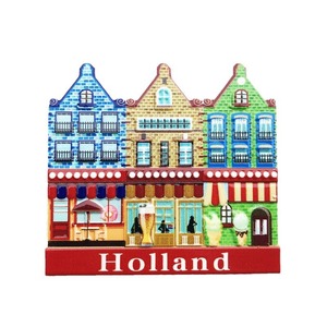 Vente en gros transfrontalière directe d'usine de magnets de réfrigérateur imprimés en 3D UV et de souvenirs de voyage d'<span class=keywords><strong>Amsterdam</strong></span> - Product Image 5