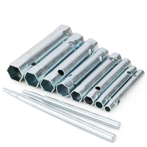 6/7/10PC 8-19mm 6-22mm Metric Tubular Box <strong>Wrench</strong> <strong>Set</strong> <strong>Tube</strong> Bar Spark-Plug Spanner for Automotive Plumb Repair Steel Double Ended - Product Image 1