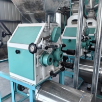 Machine de mouture de maïs industrielle complète avec dépoussiéreur