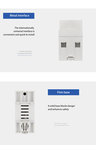 Protecteur automatique intelligent de tension de surtension/sous-tension réglable, monophasé, AC, 40A, 63A, <span class=keywords><strong>220V</strong></span>, LCD, RMS, WiFi - Product Image 5
