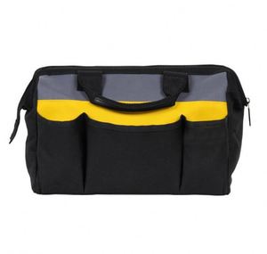 Free sample Wide Mouth <b>Tool</b> <b>Bag</b> <b>Heavy</b> <b>Duty</b> 12-Inch <b>Tool</b> Storage <b>Bag</b> Zip-Top Soft Sided <b>Tool</b> <b>Bag</b> for Home DIY & Equipment Storage - Product Image 3