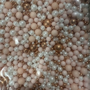 Perles de sucre comestibles mates mélangées 500g 1kg pour la décoration de gâteaux - Product Image 5