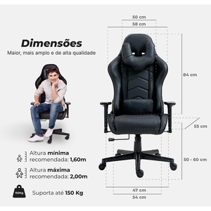 เก้าอี้เกมมิ่ง OEM ขายส่ง รุ่น Ergonomic สีดำ สำหรับสำนักงาน พร้อมที่วางแขน 3 มิติ และฐานไนลอน สำหรับการตั้งค่า<span class=keywords><strong>เกม</strong></span>แบบแข่งขัน - Product Image 4