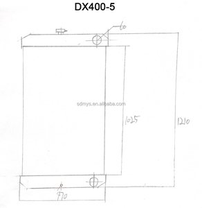 <span class=keywords><strong>Doosan</strong></span> Daewoo Generador Radiador DP222LA 750KW Excavadora DX360 DX380 440211-00788A Radiador de aceite - Product Image 3