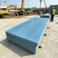 Panneau de coffrage en plastique réutilisable de haute résistance, taille réglable, montage facile pour les applications de l'industrie de la construction