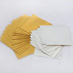 Low MOQ Aluminium Foil Colorful <strong>Chocolate</strong> <strong>Wrapping</strong> Papers <strong>Gold</strong> Foil for Candy - Product Image 2