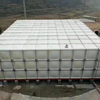 Réservoir d'eau multifonctionnel en FRP de style nouveau, réservoir d'eau potable