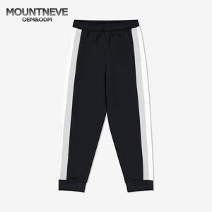 Pantalons de survêtement personnalisés pour hommes, patchwork, fermeture à cordon, taille mi-haute, respirant, séchage rapide, écologique, anti-rétrécissement, léger, décontracté - Product Image 2