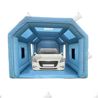 Tente de peinture automobile gonflable portable Zhenmei