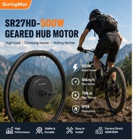 Kit Moteur à Entraînement Direct 500W 48V pour Vélo Électrique avec Contrôleur à Onde Sinusoïdale et Affichage UKC1, Compatible Roues 20-29 pouces, pour Vente en Gros