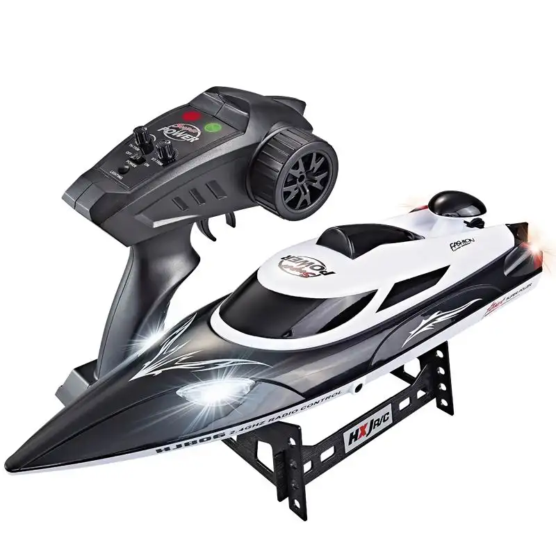 HOSHI HJ806 Boat High Speed RC racing Boat 35km/h 200m Control Distance Fast Ship With Water Cooling System Amazon hot selling