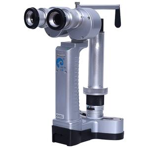 กล้องจุลทรรศน์แบบสองตาแลนลิง รุ่น Kj5s1 โฟกัสแบบแมนนวล แหล่งกำเนิดแสง LED สำหรับการตรวจทางจักษุวิทยา - Product Image 1