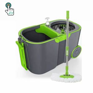 Set Moderno di Strumenti per la Pulizia Domestica con Secchio e Mocio per Pavimenti di Casa, Stanza e Hotel - Product Image 1
