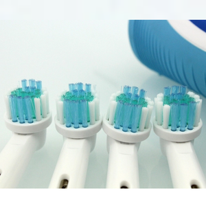 Cabezal de cepillo de dientes eléctrico giratorio/cabezales de cepillo de dientes de repuesto/cabezal de cepillo de dientes de nailon Dupont compatible con <span class=keywords><strong>oralB</strong></span> en el - Product Image 2