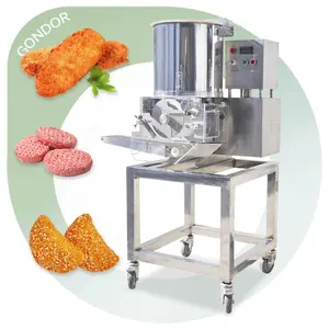 Nugget Falafel Viande Burger Coréen Jamaïque Poulet Patty Make Small Maker Hamburger Machine Commercial