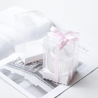 Blister PVC En Plastique Transparent Emballage Paquet Boîte PET En Plastique Transparent Cosmétique Cadeau Boîte Pour Gâteau