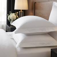 Parure de lit de luxe en jacquard blanc uni, 100 % coton, pour hôtels de luxe, vente en gros, taille personnalisée