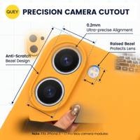 Coque de téléphone antichoc 2-en-1 TPU+PC bicolore tendance pour 17 Pro Max, dos givré, vente en gros toutes couleurs