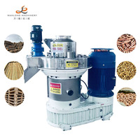 Machine à granulés de bois de pin à partir de sciure de bois biomasse, petite ligne de production de granulés d'aliments pour animaux