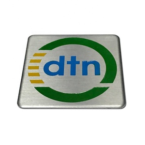 <span class=keywords><strong>Plaque</strong></span> signalétique en métal vierge gravée en acier inoxydable brossé personnalisée pour boîte de panneau électrique - Product Image 2