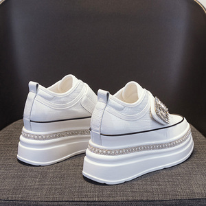 <span class=keywords><strong>Scarpe</strong></span> firmate da <span class=keywords><strong>donna</strong></span> alla moda con plateau e plateau da <span class=keywords><strong>donna</strong></span> che aumentano l'altezza delle <span class=keywords><strong>scarpe</strong></span> da ginnastica <span class=keywords><strong>per</strong></span> <span class=keywords><strong>donna</strong></span> - Product Image 4