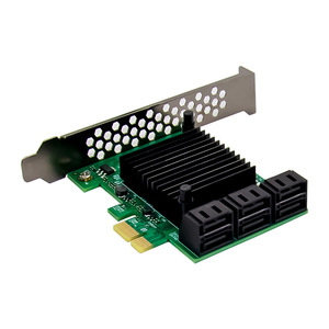 Tarjeta de Expansión de Almacenamiento Interna PCI Express X1 10/100/1000Mbps con <span class=keywords><strong>6</strong></span> Puertos SATA para Servidor - Product Image 4