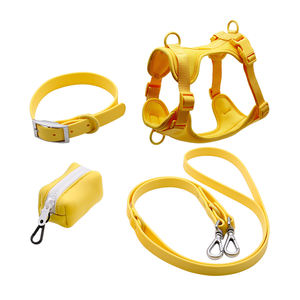 Collier de grand chien doux et confortable avec harnais de laisse attaché en plastique PVC TPU de luxe pour la formation disponible en petites tailles XL - Product Image 6