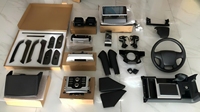 Pour Land Cruiser Prado 2010-2017, kit carrosserie pour le modèle 2018+, avec écran de haute qualité, volant, pièces intérieures