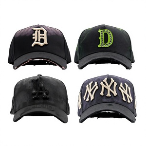 Nuovi Arrivi all'Ingrosso: Cappelli Dreamer Personalizzati con Ricamo 3D, Stile Vintage Sportivo, Lettere Originali, Visiera Curva Nera, NFC G5, Strass e Kanji - Product Image 5