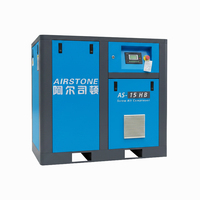 Compresseur d'air industriel à vis rotatif à entraînement direct à vitesse fixe AIRSTONE en stock 11KW 15HP 380V 50Hz 3 phases IP 54 IP 23