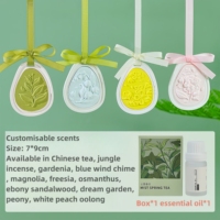 Parfum longue durée sans flamme arôme cire comprimés main cadeau Sachets pour voiture garde-robe parfum pendentif maison parfum Air