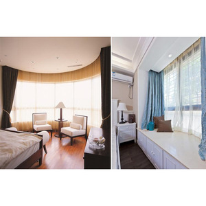 Opening-closing Curtain Blinds Single Wall  Bracket Curtain Holder Design Curtain Track Bracket - Product Image 5