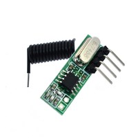 Módulo de decodificación RF inalámbrico de 433 MHz, placa receptora de control remoto, control remoto para TV