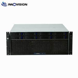 Trường hợp máy chủ nhà sản xuất 4U 8 Vịnh Rackmount máy chủ Chassis SGCC 1.2mm SAS/SATA bảng nối đa năng - Product Image 1