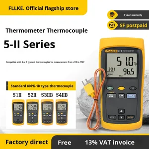 Termómetro de Contacto Digital Serie 50II, Termopar Tipo K 54, Medidor de Temperatura 52II, Tienda Oficial 53, Paquete de 80, China 50I - Product Image 1
