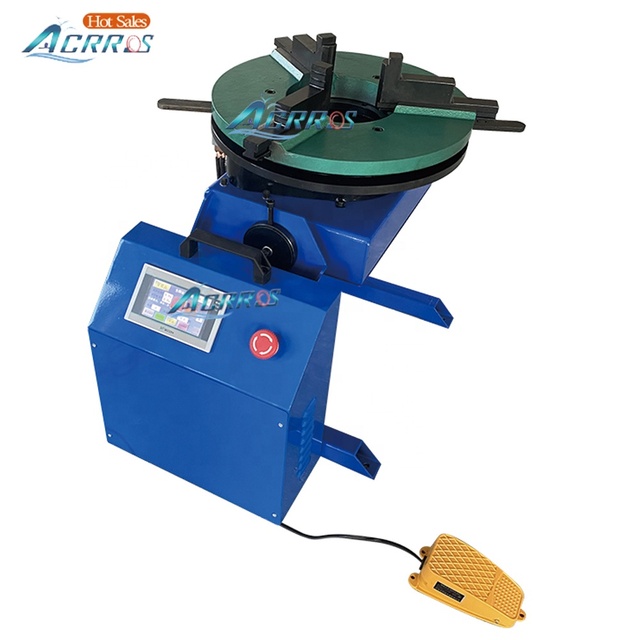 CNC-50 50KG Welding Positioner 220v Welding Turntable with PLC Controller