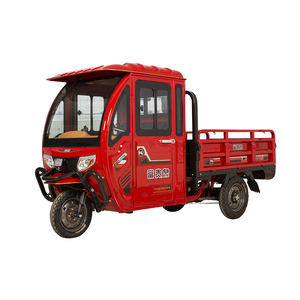 Tricycle électrique personnalisé pour le marché coréen avec carrosserie fermée, moteur sans balais, capacité de charge de 600 kg, <span class=keywords><strong>transport</strong></span> de marchandises - Product Image 3