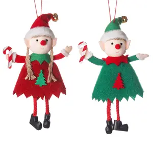 Thuis Indoor Decoratie Kerst Pluche Elf Kerst Elves Voor Kerstboom Decoratie Widgets